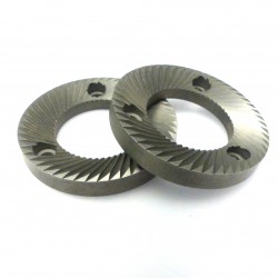 SANTOS PAIR OF GRINDER BURRS 40A/43/55/60 AND FOR 6/6A AFTER 2000