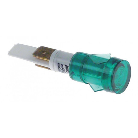 LAMPADA TESTIMONE VERDE 230V MD ORIGINALE CIMBALI - zsq6679