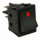 INTERRUPTOR NEGRO CON LED - ZK0N