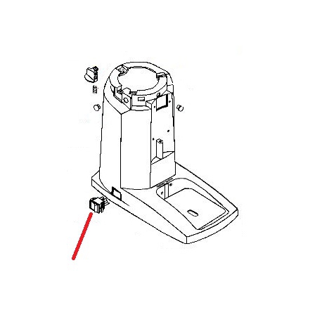 RED SWITCH 4 FAXTON ON/OFF - ZK0P