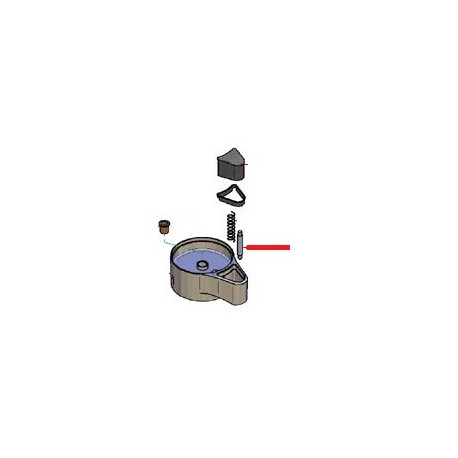 AXE TASSEUR ORIGINE COMPAK - ZKQ703