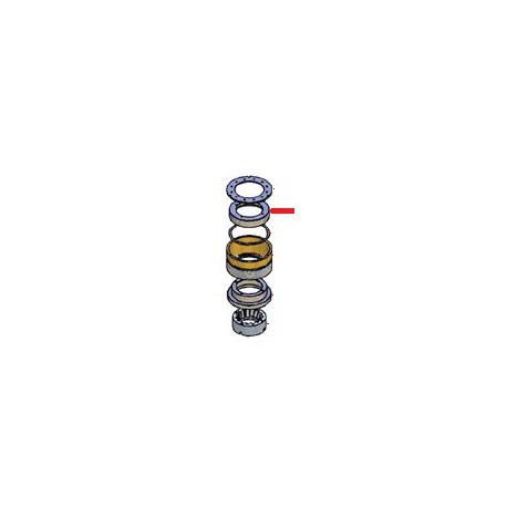 PORTA MACINE CONICO SUP K10 A ARRESTO GIRANTE - ZKQ879