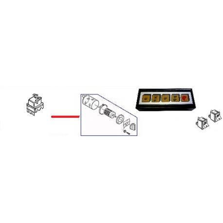 INTERRUPTEUR GENERAL ORIGINE RANCILIO - CEBQ87