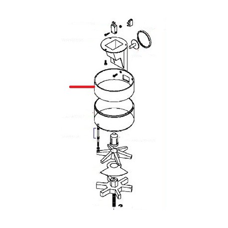 ANNEAU DOSEUR ABS RR55 ORIGINE - EB8888