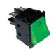 INTERRUPTEUR VERT 250V 16A L:30MM L:22MM