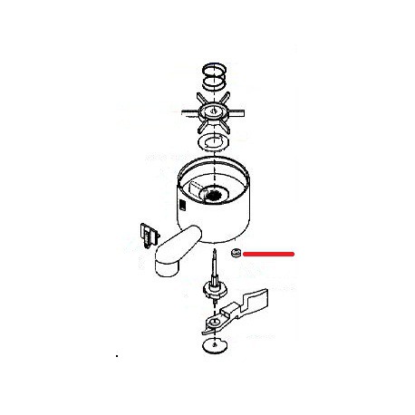 GOMA PARA DOSIFICADOR - ZFQ855869