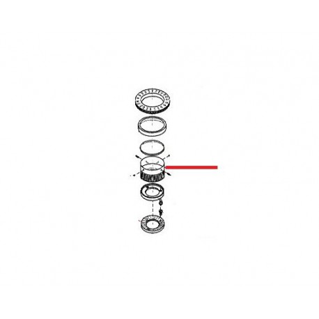 HOLDER GRINDS UPPER - ZFQ057656