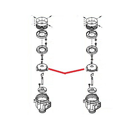 PIASTRA SUPPORTO MOLA INFERIORE - ZFQ057654