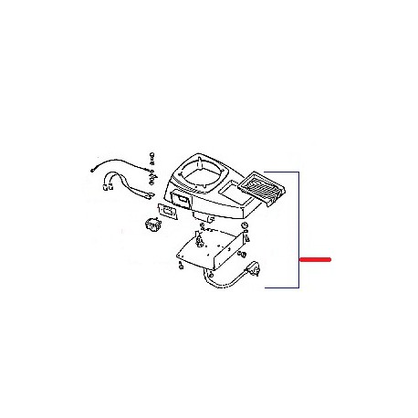 SOCLE COMPLET PEINT ORIGINE SANTOS - FAQ925