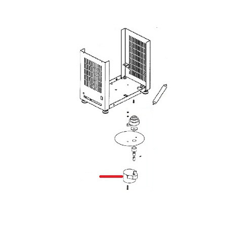 MOTEUR REDUCTEUR 230V ORIGINE SANTOS - FAQ178