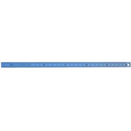 REGLETA DE 300 MM METAL INOXIDABLE - TIQ75800