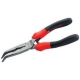 HALF-ROUND PLIERS LONG SPOUT 40Âø ELBOW L:200MM