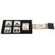 MEMBRANA TECLADO GICAR 894081 LISA/ARGENTA 6 PICOS 5 TECLAS - NFQ780