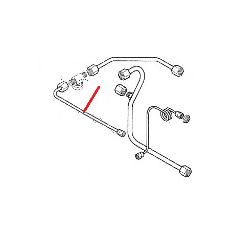 TUBE Ã˜6 L300MM 1GR ORIGINE ASTORIA - NFQ6951