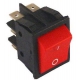 INTERRUPTEUR. ASTORIA/UNIVERSEL BIPOLARE ROSSO ORIGINALE