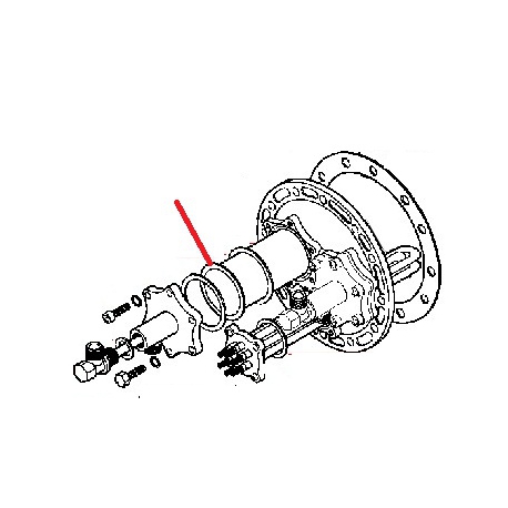 VITE 8X25MM INOX - NFQ78000