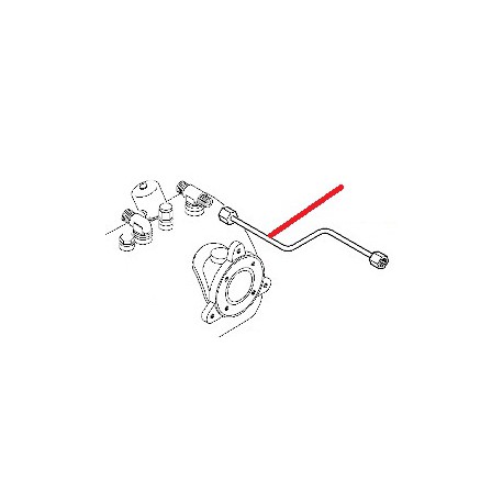 TUBE Ã˜6 L330 2GR ORIGINE ASTORIA - NFQ07555532