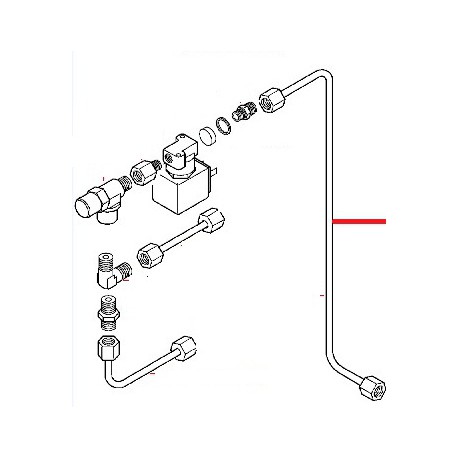 TUBE ?6 L375MM ORIGINE ASTORIA - NFQ07555772