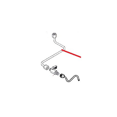 TUBE Ã˜8 L 180MM 2GROUPS - NFQ07555855