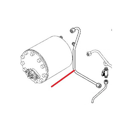 TUBE Ã˜10 L490MM 1 A 4 GR ORIGINE ASTORIA - NFQ07556744