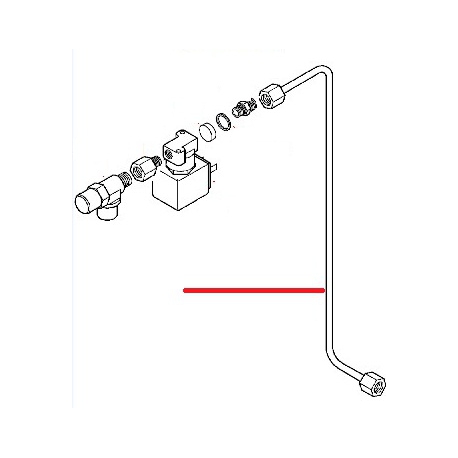 TUBE ?6 L740MM ORIGINE ASTORIA - NFQ07556928