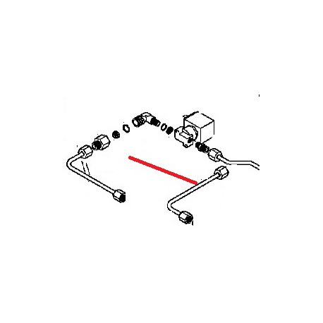 TUBE D6 L190MM ORIGINE ASTORIA - NFQ07556254