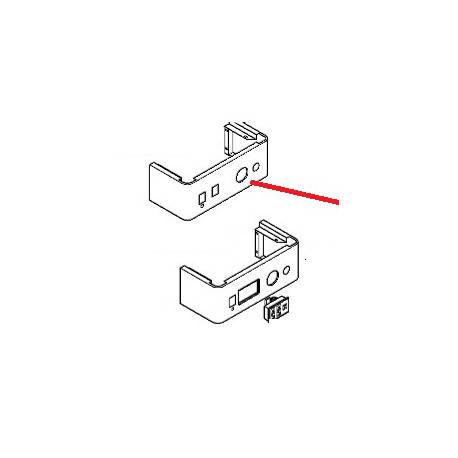 PANNEAU FRONTAL CKXE INOX ORIGINE ASTORIA - NFQ26204565