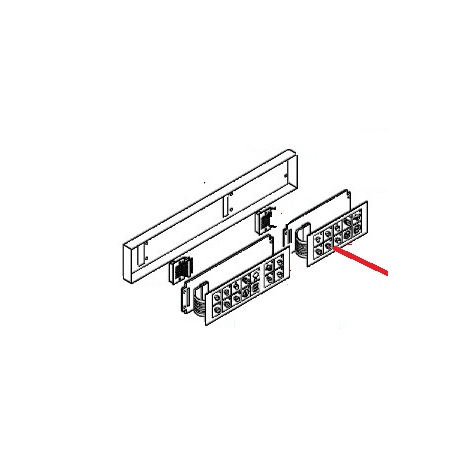 PROTECTION CLAVIER GAUCHE ORIGINE ASTORIA - NFQ22131586