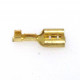VAINAS FEMELLES NUES 6.3X0.8MM 0.5-1MM X1 PACK OF DE 10