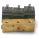 BLOCK-3-SOLENOID M&M 1X3VOIES WITH DISCHARGE 14W 24V CC - 61556518N