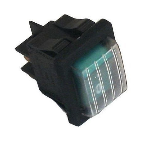 LUMIN. MAIN SWITCH 16A GREEN WATERTIGHT - 85965