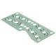 DOUBLE FLANGE FOR HEATER ELEMENT