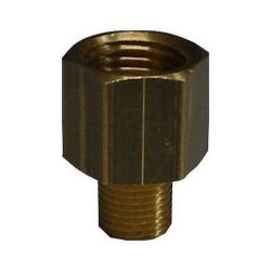 FITTING BRASS STRAIGHT 3/4 F - 3/8 M PACK OF OF 10 GENUINE