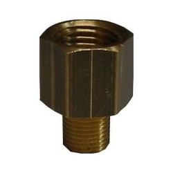 FITTING BRASS STRAIGHT 1/2 F - 3/8 M PACK OF OF 10 GENUINE