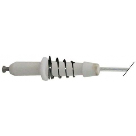 BOUGIE POUR FOURNEAU SERIE 650/700 CABLE 800MM L:42MM Ã­6-7MM - TIQ70697