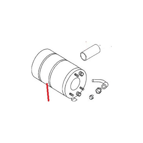 CALDERA ACERO INOX. GEMINI/PROGRAM 25 - NEQ605