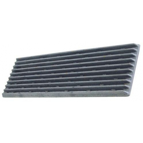 GRILLE A PIERRES DE LAVE L:500MM L:160MM H:18MM ORIGINE - TIQ70012