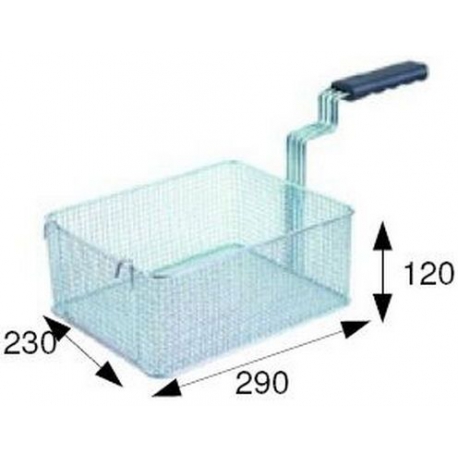 PANIER FRITEUSE D290X230X120MM - TIQ70125