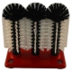 BROSSE LAVE-VERRES 3 TETES - P0507