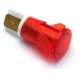 STANDART INDICATOR LUGS 6.3MM 230V Ã12MM RED ORIGINAL