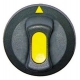 MANETTA ALI/LAINOX .6X4X6MM Ø42MM NERO ORIGINALE