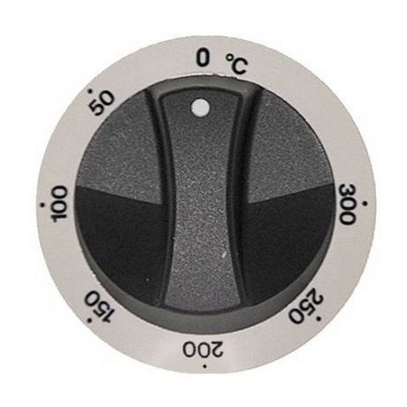 ROTATING KNOB THERMOSTAT 50-300Â°C. - TIQ7238