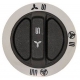 MANETTE ROTATIVE 72MMPUISSANCE - TIQ7379