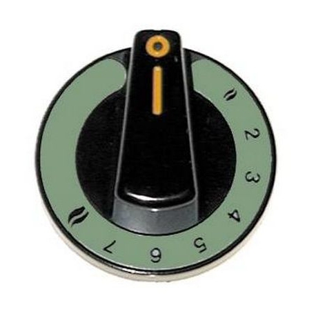 MANETTE ROTATIVE 60MM THERMOSTAT GAZ - TIQ7345