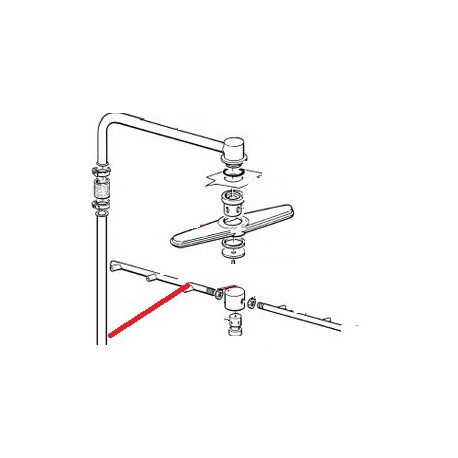 TUBE ALIMENTATION BRAS SUP. ORIGINE CIMBALI - PVYQ667