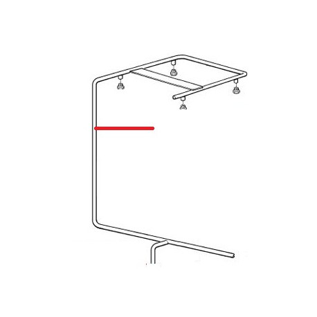 BRAS DE RINCAGE FIXE NF8 ORIGINE CIMBALI - PVYQ671