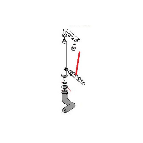 LOWER WASHING ARM - PVYQ604