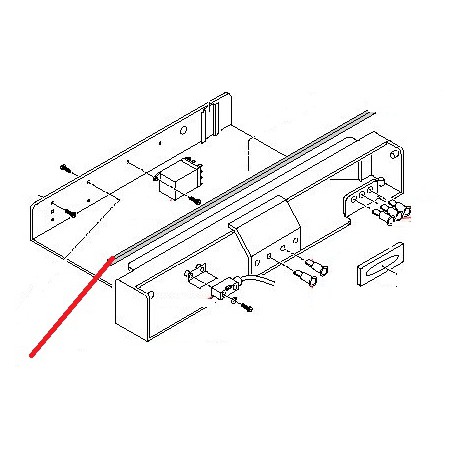 GASKET PANNEL OF CONTROL GENUINE CIMBALI