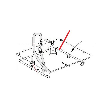 TIGE LAVAGE SUPERIEUR SF4 ORIGINE CIMBALI - PVYQ632