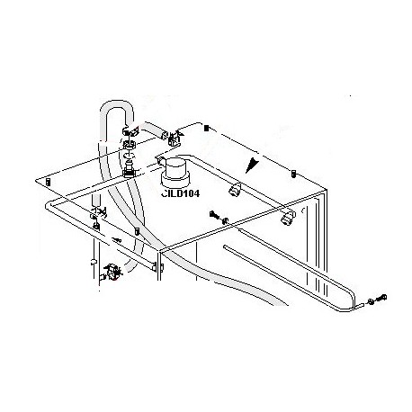 GUIDE DROIT PANIER SILENT ORIGINE CIMBALI - PVYQ634